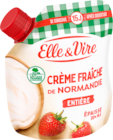 CRÈME FRAÎCHE DE NORMANDIE ENTIÈRE ELLE&VIRE - ELLE & VIRE - Auchan Hypermarché CRÈME FRAÎCHE DE NORMANDIE ENTIÈRE ELLE&VIRE - ELLE & VIRE à 1,90 € dans le catalogue Auchan Hypermarché