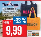 Strandtasche im Angebot bei Kaufhaus Stolz in Bremerhaven Strandtasche Angebote von Tony Brown by STOLZ bei Kaufhaus Stolz Bremerhaven für 9,99 €
