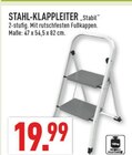 Stahl-Klappleiter „Stabil“ im Angebot bei Marktkauf in Herten Stahl-Klappleiter „Stabil“ Angebote bei Marktkauf Herten für 19,99 €