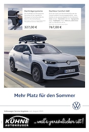 Der aktuelle Volkswagen Prospekt Der aktuelle Volkswagen Prospekt Mehr Platz fĂŒr den Sommer