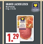 Aktuelle Lachs Angebote bei Marktkauf in Paderborn Aktuelles GRAVED LACHSFLEISCH Angebot bei Marktkauf in Paderborn ab 1,29 €
