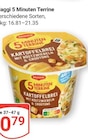 5 Minuten Terrine Kartoffelbrei mit Röstzwiebeln & Croutons Angebote von Maggi bei GLOBUS Oberursel für 0,79 €