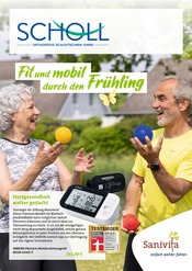 Aktueller Scholl Orthopädie-Schuhtechnik GmbH Prospekt mit Blutdruckmessgerät, "Fit und mobil durch den Frühling", Seite 1