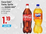 Coca-Cola, Fanta, Sprite oder mezzo-mix von Coca-Cola im aktuellen Trinkgut Prospekt für 1,19 €