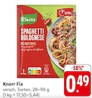 E center Filderstadt - Fix Spaghetti Bolognese Angebot im Prospekt Fix Spaghetti Bolognese bei E center im Filderstadt Prospekt für 0,49 €