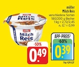 Milch Reis bei nah und gut im Bockau Prospekt für 0,39 €