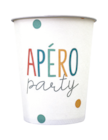 Promo Lot de 6 gobelets “Apéro party” à 1,29 € dans le catalogue Bazarland à Bénéjacq