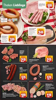 Mettwurst im REWE Prospekt "Dein Markt" mit 27 Seiten (Duisburg)