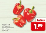 Paprika rot Angebote bei nah&frisch Rheda-Wiedenbrück für 1,99 €