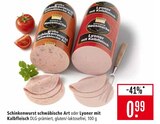 Schinkenwurst schwäbische Art im Angebot bei Marktkauf in Heilbronn Schinkenwurst schwäbische Art Angebote bei Marktkauf Heilbronn für 0,99 €