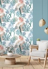 Papier peint intissé - Végétal terracotta et bleu en promo chez Décor Discount Bourg-en-Bresse à 9,70 €