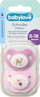 Schnuller Silikon anatomisch, pink/rosa, Gr. 2, 5-18 Monate von babylove für 2,45 € bei dm-drogerie markt im Angebot Schnuller Silikon anatomisch, pink/rosa, Gr. 2, 5-18 Monate von babylove im aktuellen dm-drogerie markt Prospekt