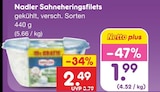 Sahneheringsfilets im Angebot bei Netto Marken-Discount in Braunschweig Sahneheringsfilets Angebote von Nadler bei Netto Marken-Discount Braunschweig für 1,99 €