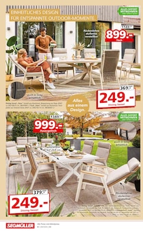 Fernsehsessel im Segmüller Prospekt "Gartenmöbel" mit 16 Seiten (Nürnberg)