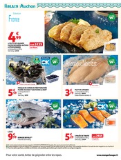 Promos Moules dans le catalogue "LES HALLES d'été" de Auchan Supermarché Moules en promo dans le catalogue Auchan Supermarché à la page 6