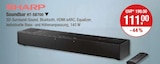 Soundbar HT-SB700 im V-Markt Prospekt Soundbar HT-SB700 von Sharp im aktuellen V-Markt Prospekt für 111,00 €