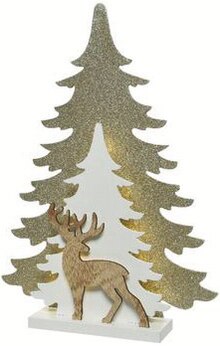 LED-Baum/Hirsch bei Die Möbelfundgrube in Mainz LED-Baum/Hirsch im Angebot bei Die Möbelfundgrube Mainz für 7,95 €