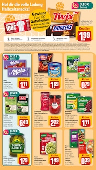 Salat im aktuellen REWE Prospekt (Frankfurt (Main)) Salat im REWE Prospekt "Dein Markt" mit 18 Seiten (Frankfurt (Main))