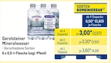 Mineralwasser Angebote von Gerolsteiner bei METRO Memmingen für 3,57 €