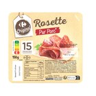 Rosette pur porc - Carrefour Original en promo chez Carrefour Market Rosette pur porc - Carrefour Original dans le catalogue Carrefour Market