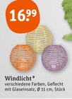 Aktuelles Windlicht Angebot bei tegut in Erlangen ab 16,99 €
