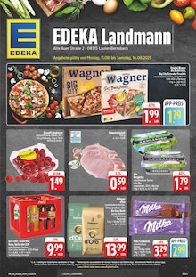 Aktueller EDEKA Prospekt "Wir lieben Lebensmittel!" Seite 1 von 28 Seiten für Aue