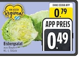 EDEKA Neubeuern - Eisbergsalat Angebot im Prospekt Eisbergsalat bei EDEKA im Neubeuern Prospekt für 0,49 €