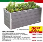 toom Baumarkt - WPC-Hochbeet Angebot im Prospekt WPC-Hochbeet bei toom Baumarkt im Prospekt "" für 99,99 €