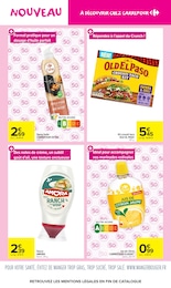 Prix et réduction Old El Paso dans le prospectus Carrefour Market en cours Offre Old El Paso dans le catalogue Carrefour Market du moment à la page 13