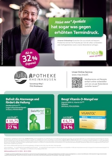 mea - meine apotheke Prospekt Unsere November-Angebote mit  Seiten