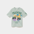 T-shirt manches courtes coton Pokémon vert garçon dans le catalogue La Halle