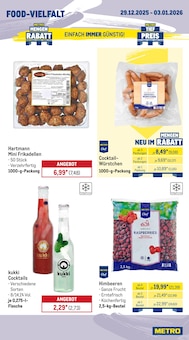Hackfleisch im METRO Prospekt "Wochenangebote SCO" mit 25 Seiten (Köln)