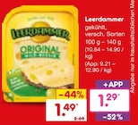 Leerdammer bei Netto Marken-Discount im Prospekt "" für 1,29 €