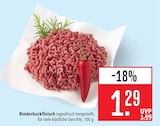 Marktkauf Schwäbisch Gmünd - Rinderhackfleisch Angebot im Prospekt Rinderhackfleisch bei Marktkauf im Schwäbisch Gmünd Prospekt für 1,29 €