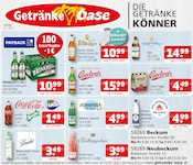 Cola im Getränke Oase Prospekt in Beckum Aktueller Getränke Oase Prospekt mit Cola, "Aktuelle Angebote", Seite 1