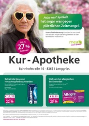 mea - meine apotheke Prospekt für Lenggries: "Unsere April-Angebote", 4 Seiten, 01.04.2024 - 30.04.2024