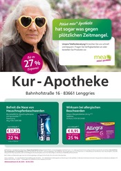 Aktueller mea - meine apotheke Apotheke Prospekt in Bad Tölz und Umgebung, "Unsere April-Angebote" mit 4 Seiten, 01.04.2024 - 30.04.2024