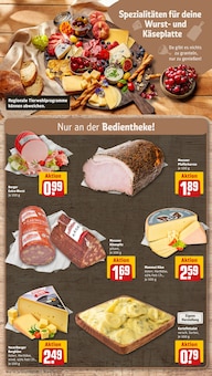 Wurst im REWE Prospekt "Dein Markt" mit 32 Seiten (Düsseldorf)
