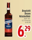 Amaro Kräuterlikör im EDEKA Prospekt Amaro Kräuterlikör von Angelotti im aktuellen EDEKA Prospekt für 6,29 €