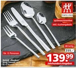 Besteck 'Aberdeen' von Zwilling für 139,99 € bei Segmüller im Angebot Besteck 'Aberdeen' von Zwilling im aktuellen Segmüller Prospekt