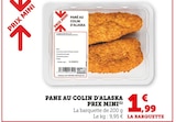 Bi1 Dompierre-sur-Besbre - Promo Pané au colin d'alaska prix mini Promo Pané au colin d'alaska prix mini à 1,99 € dans le catalogue Bi1 à Dompierre-sur-Besbre