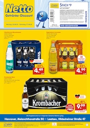 Netto Marken-Discount Prospekt für Pattensen mit 2 Seiten Netto Marken-Discount Prospekt für Pattensen: "DER ORT, AN DEM DU IMMER AUSGEZEICHNETE PREISE FINDEST.", 2 Seiten, 22.09.2025 - 27.09.2025