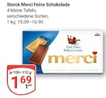 Merci Feine Schokolade Angebote von Storck bei GLOBUS Gotha für 1,69 €