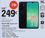Smartphone Galaxy A26 5G - SAMSUNG en promo chez E.Leclerc Valence à 249,00 €