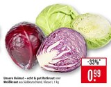 Rotkraut im Angebot bei Marktkauf in Rottenburg Rotkraut Angebote von Unsere Heimat – echt & gut bei Marktkauf Rottenburg für 0,99 €