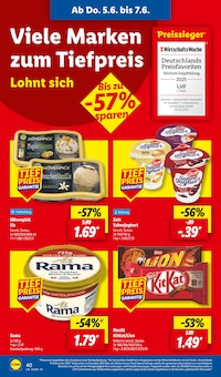 Rama im aktuellen Lidl Prospekt (Paderborn) Rama im Lidl Prospekt "LIDL LOHNT SICH" mit 66 Seiten (Paderborn)