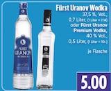 Wodka Angebote von Fürst Uranov bei EDEKA Gießen für 5,00 €