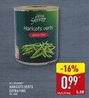 Haricots verts extra fins - All Seasons dans le catalogue Aldi