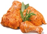 Frische Hähnchenschenkel mit Rücken gewürzt für 6,99 € bei Netto mit dem Scottie im Angebot Frische Hähnchenschenkel mit Rücken gewürzt im aktuellen Netto mit dem Scottie Prospekt
