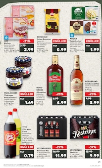 Cola im Kaufland Prospekt "Aktuelle Angebote" mit 58 Seiten (Suhl)
